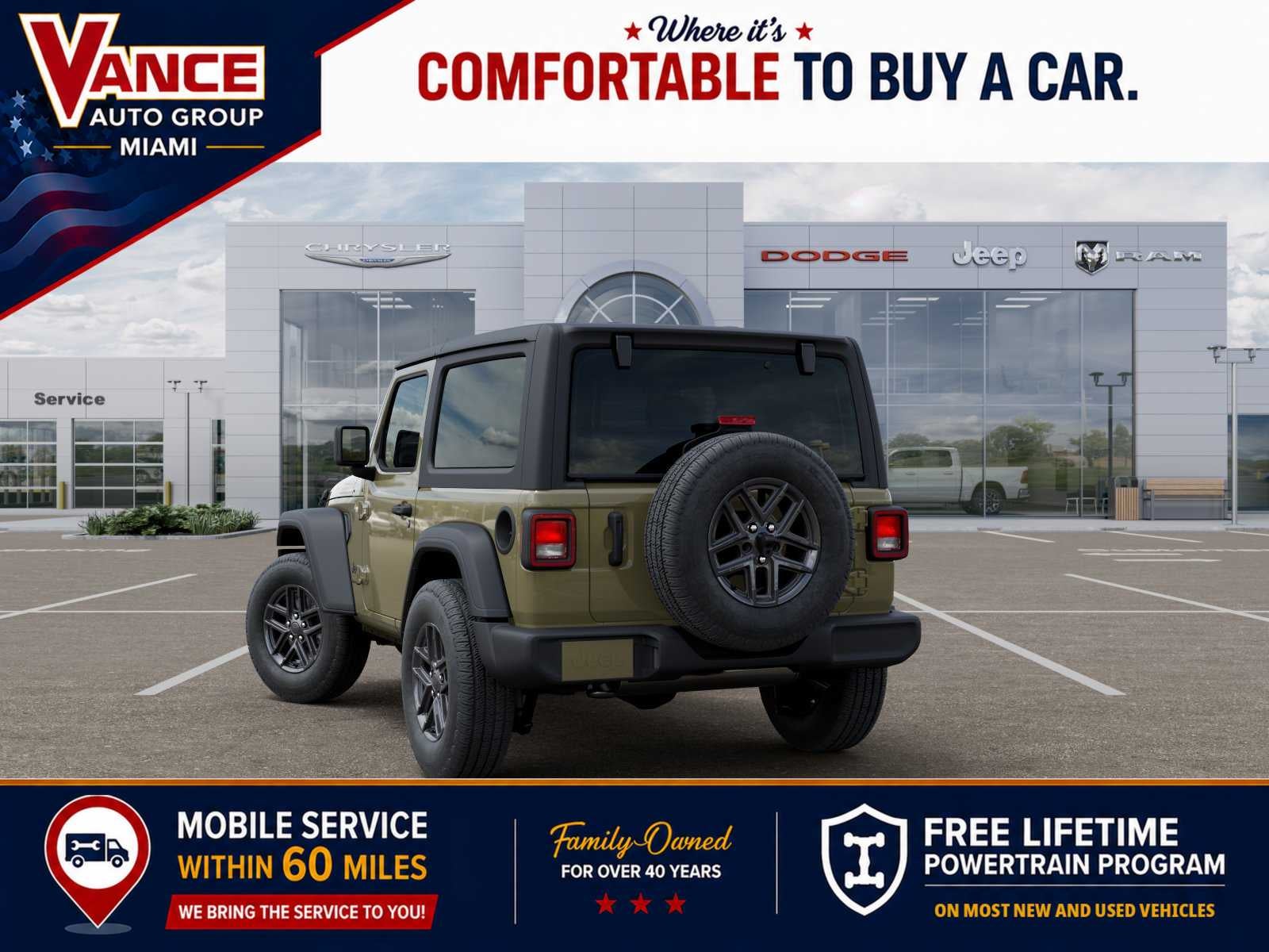 2026 Jeep Wrangler WRANGLER 2-DOOR SPORT