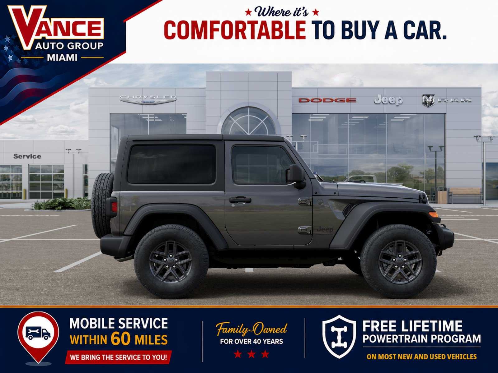 2026 Jeep Wrangler WRANGLER 2-DOOR SPORT