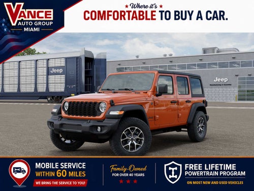 2026 Jeep Wrangler WRANGLER 4-DOOR SPORT S