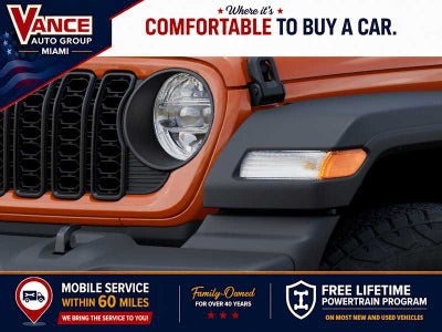 2026 Jeep Wrangler WRANGLER 4-DOOR SPORT S