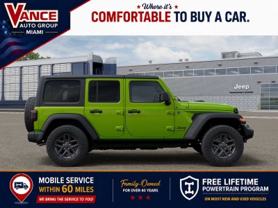 2026 Jeep Wrangler WRANGLER 4-DOOR SPORT S