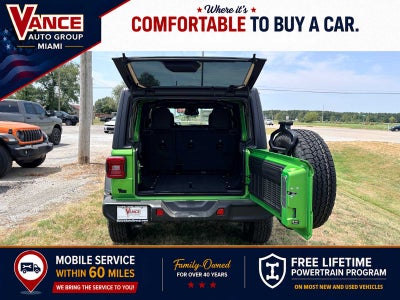 2026 Jeep Wrangler WRANGLER 4-DOOR SPORT S