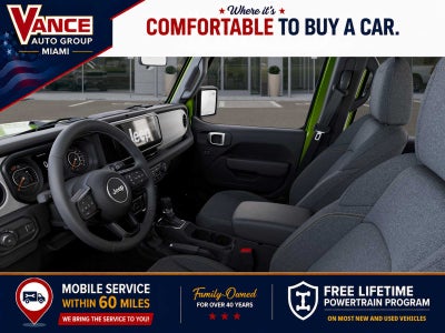 2026 Jeep Wrangler WRANGLER 4-DOOR SPORT S