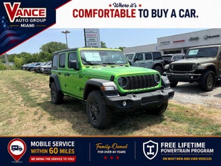2026 Jeep Wrangler WRANGLER 4-DOOR SPORT S