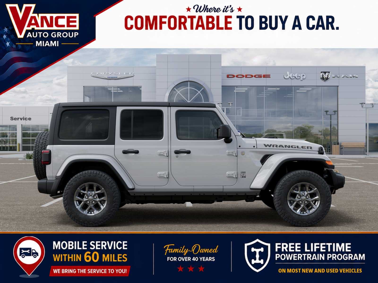 2026 Jeep Wrangler WRANGLER 4-DOOR 85TH ANNIVERSARY EDITION