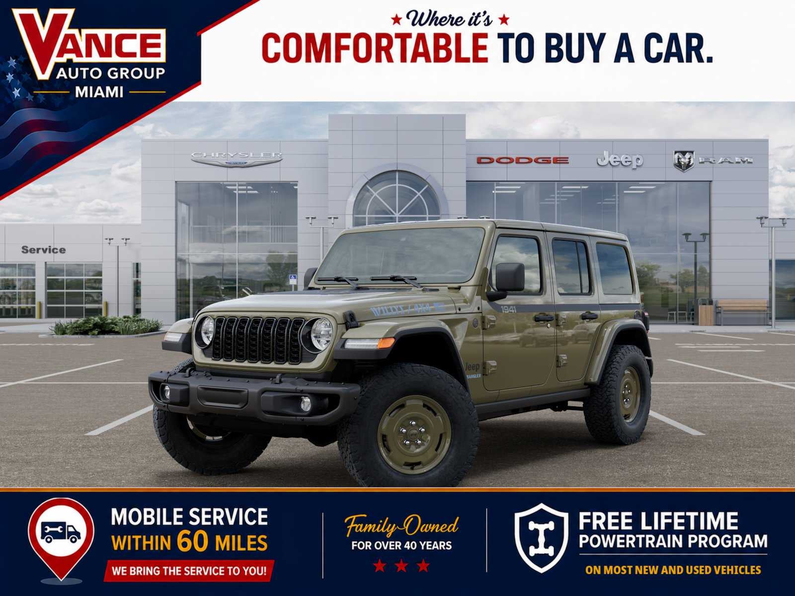 2026 Jeep Wrangler WRANGLER 4-DOOR WILLYS '41