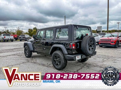 2026 Jeep Wrangler WRANGLER 4-DOOR SPORT