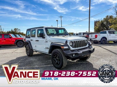 2026 Jeep Wrangler WRANGLER 4-DOOR SPORT