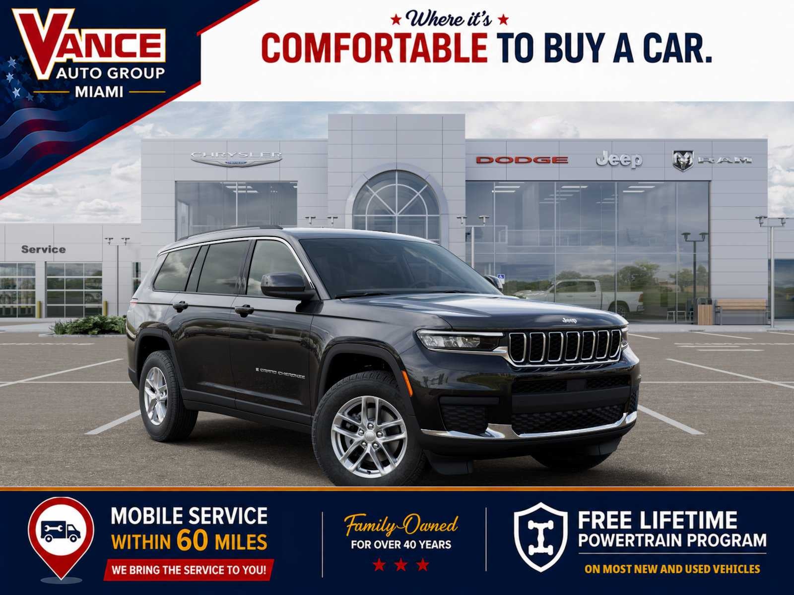 2026 Jeep Grand Cherokee L GRAND CHEROKEE L LAREDO X 4X4