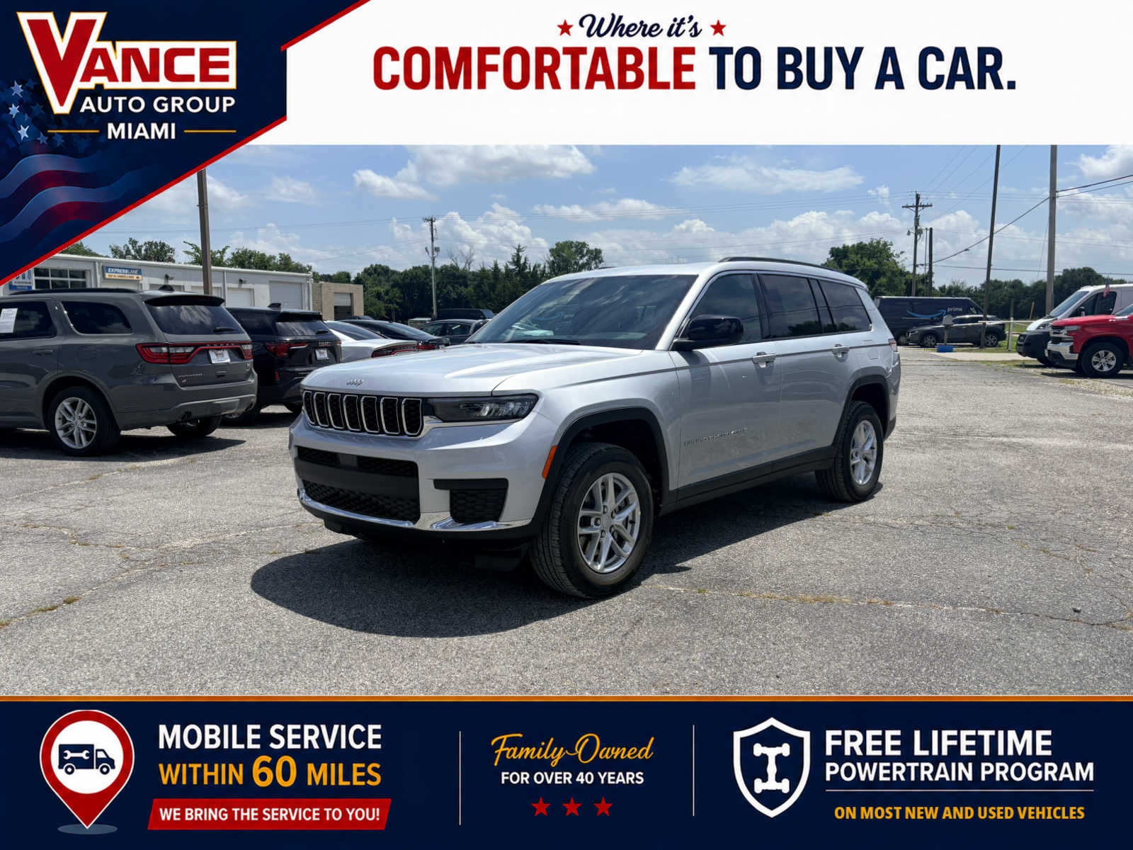 2026 Jeep Grand Cherokee L GRAND CHEROKEE L LAREDO X 4X4