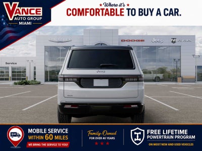 2026 Jeep Grand Wagoneer GRAND WAGONEER UPLAND 4X4