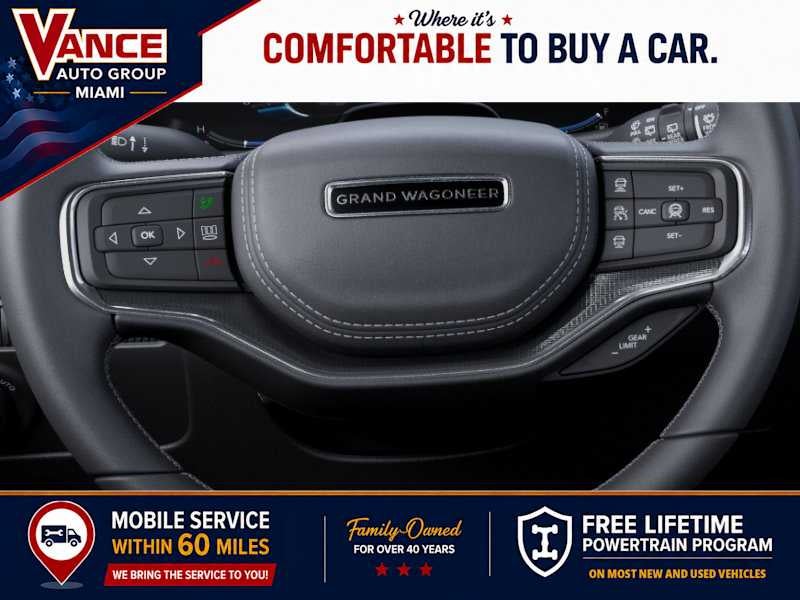 2026 Jeep Grand Wagoneer GRAND WAGONEER SUMMIT OBSIDIAN 4X4
