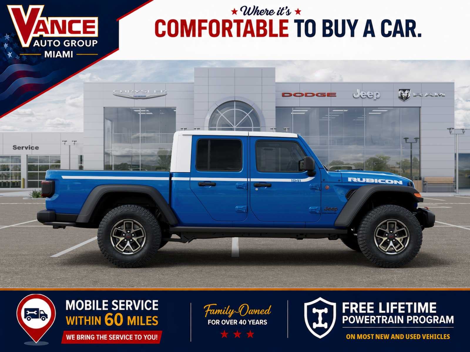 2026 Jeep Gladiator GLADIATOR RUBICON 4X4