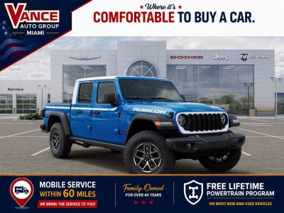 2026 Jeep Gladiator GLADIATOR RUBICON 4X4
