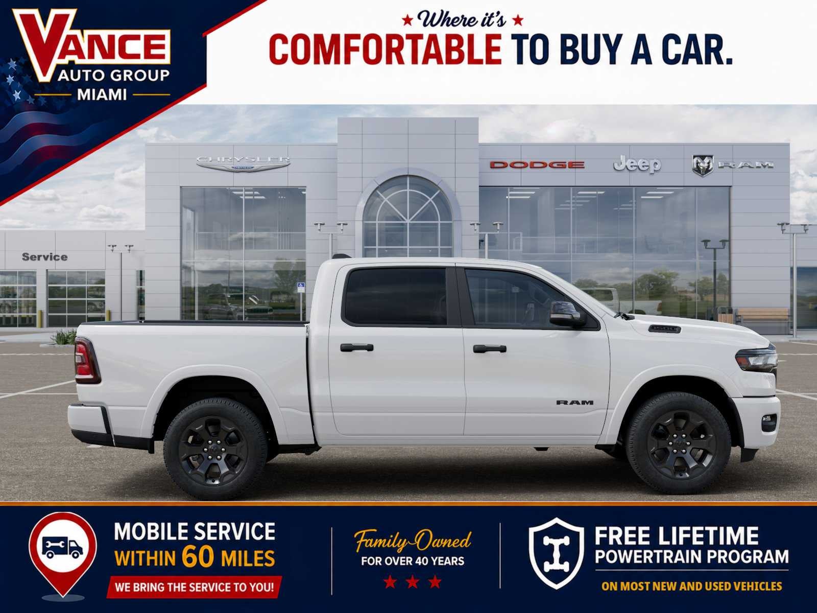 2027 RAM Ram 1500 RAM 1500 BIG HORN CREW CAB 4X4 5'7' BOX