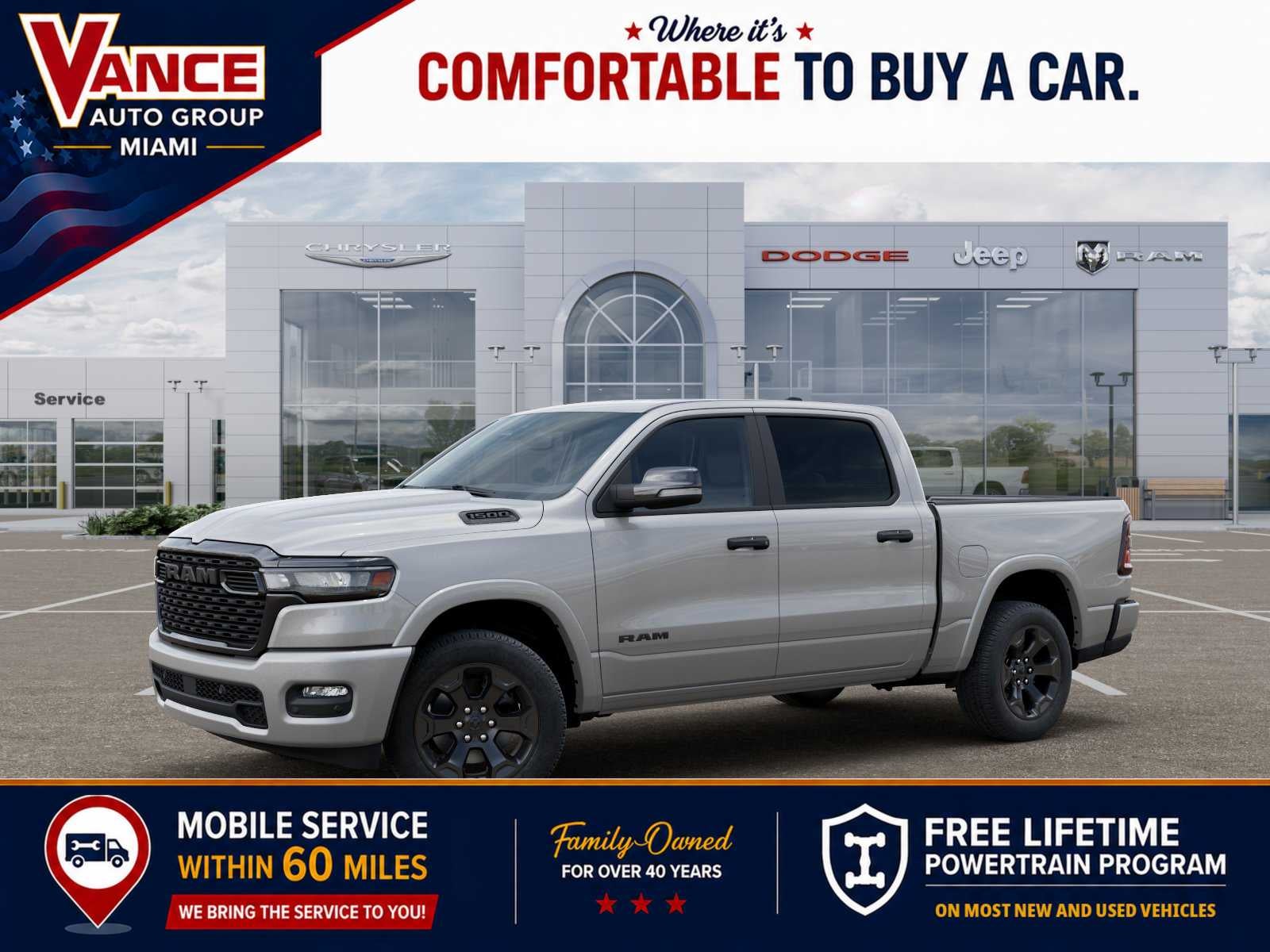2027 RAM Ram 1500 RAM 1500 BIG HORN CREW CAB 4X4 5'7' BOX