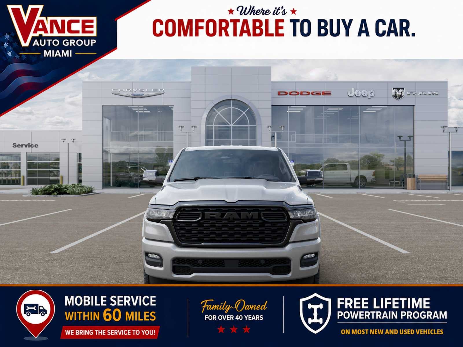 2027 RAM Ram 1500 RAM 1500 BIG HORN CREW CAB 4X4 5'7' BOX
