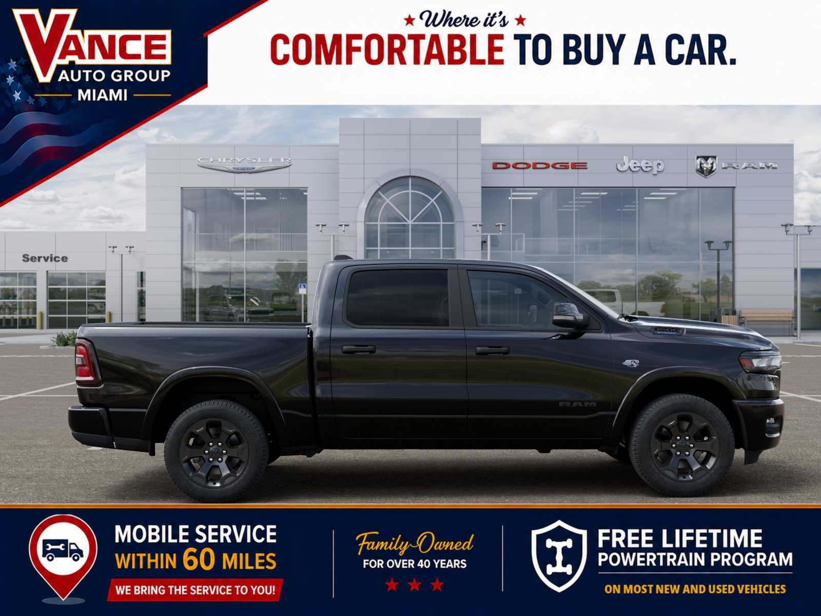 2026 RAM Ram 1500 RAM 1500 BIG HORN CREW CAB 4X4 5'7' BOX