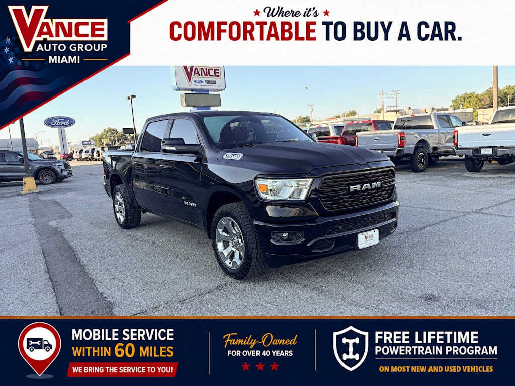 2022 RAM Ram 1500 Big Horn Crew Cab 4x4 5'7' Box