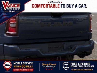 2026 RAM Ram 1500 RAM 1500 BIG HORN CREW CAB 4X4 5'7' BOX