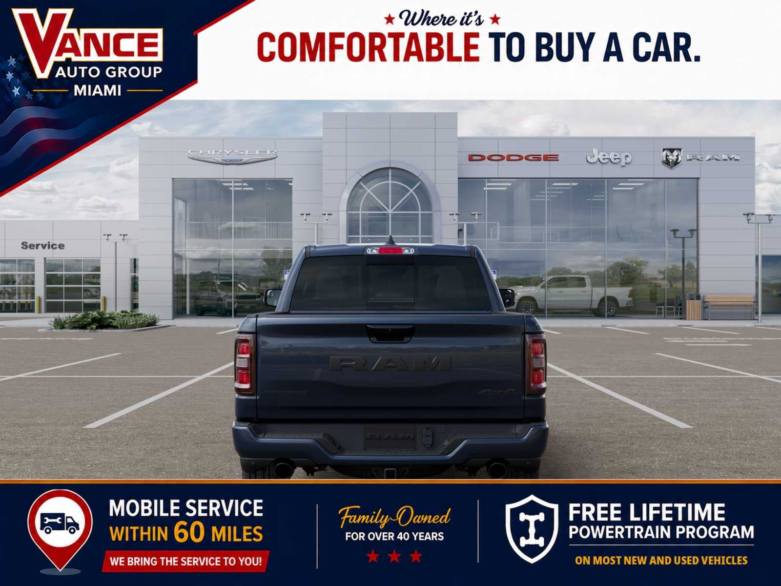 2026 RAM Ram 1500 RAM 1500 BIG HORN CREW CAB 4X4 5'7' BOX