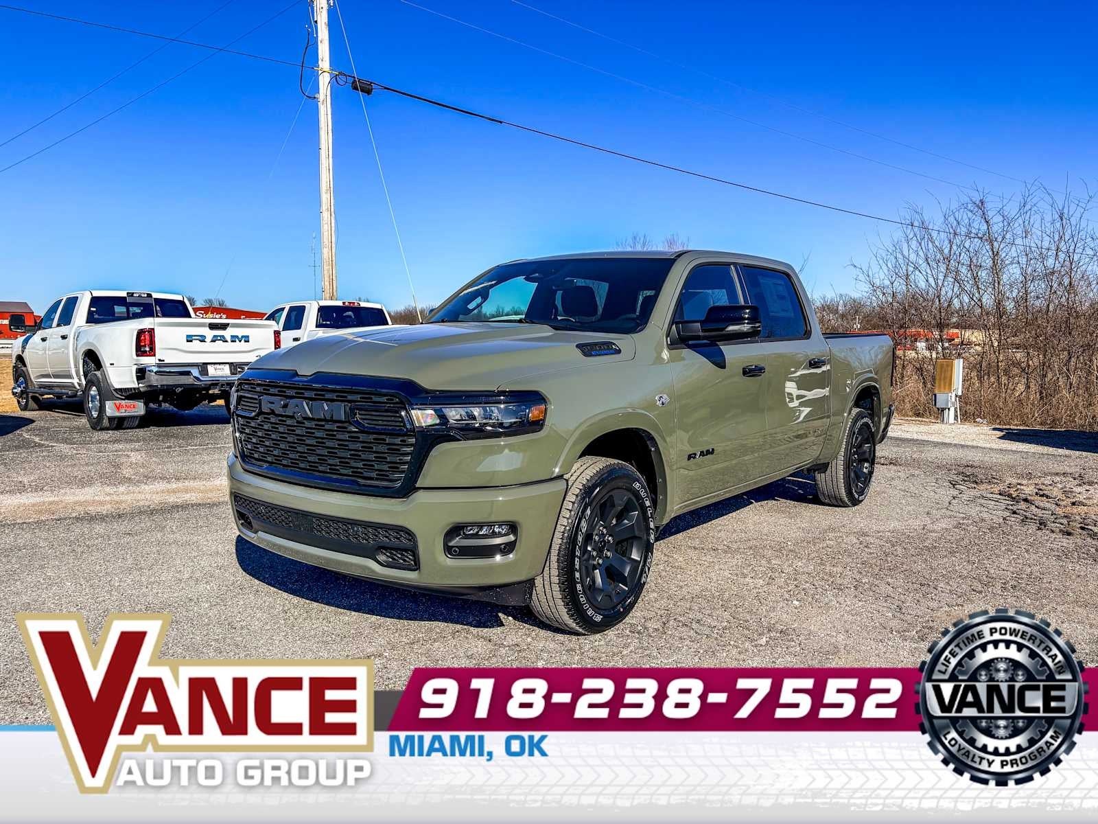 2026 RAM Ram 1500 RAM 1500 BIG HORN CREW CAB 4X4 5'7' BOX