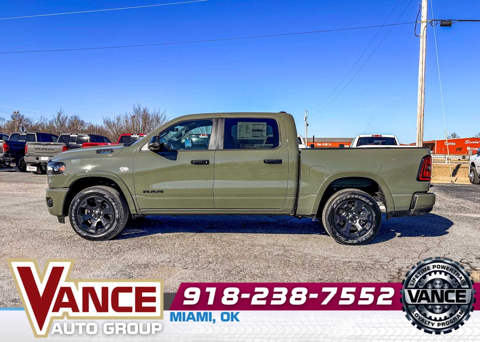 2026 RAM Ram 1500 RAM 1500 BIG HORN CREW CAB 4X4 5'7' BOX