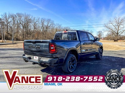 2026 RAM Ram 1500 RAM 1500 BIG HORN CREW CAB 4X4 5'7' BOX