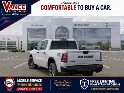 2026 RAM Ram 1500 RAM 1500 BIG HORN CREW CAB 4X4 5'7' BOX
