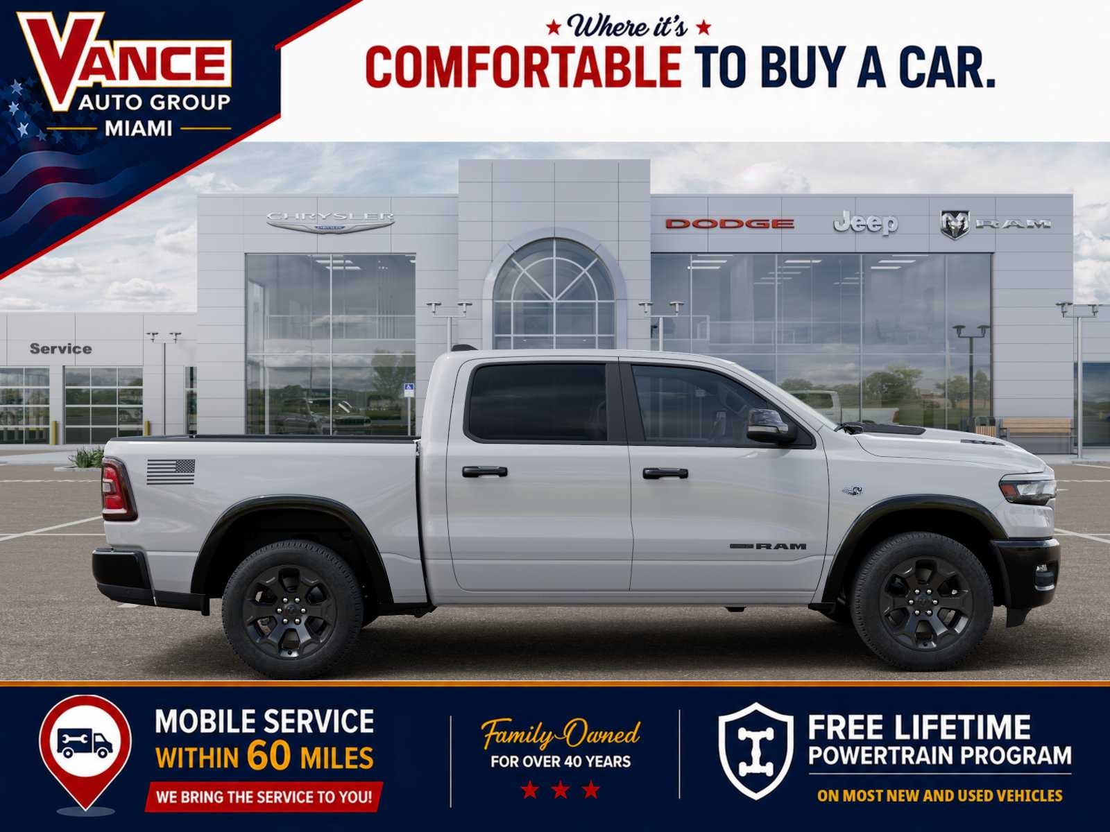2026 RAM Ram 1500 RAM 1500 BIG HORN CREW CAB 4X4 5'7' BOX