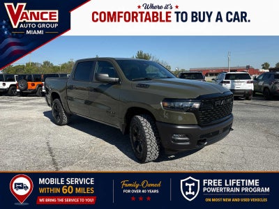 2027 RAM Ram 1500 RAM 1500 WARLOCK CREW CAB 4X4 5'7' BOX