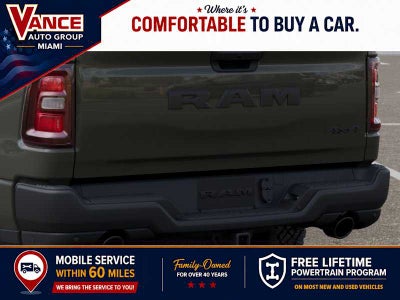 2027 RAM Ram 1500 RAM 1500 WARLOCK CREW CAB 4X4 5'7' BOX