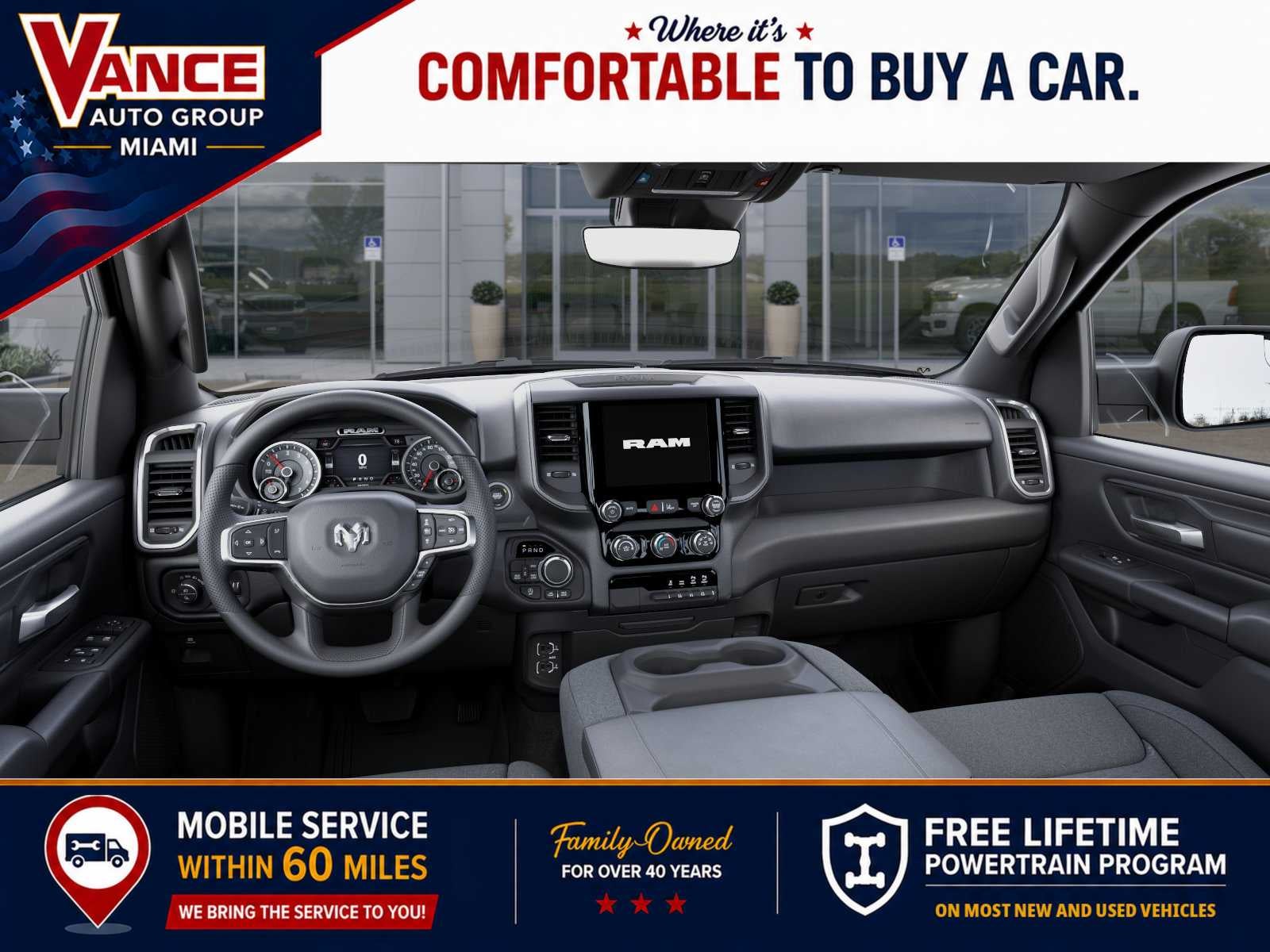 2027 RAM Ram 1500 RAM 1500 WARLOCK CREW CAB 4X4 5'7' BOX