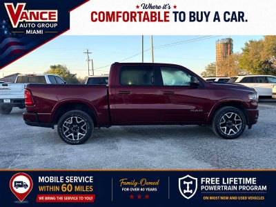 2025 RAM Ram 1500 Laramie Crew Cab 4x4 5'7' Box