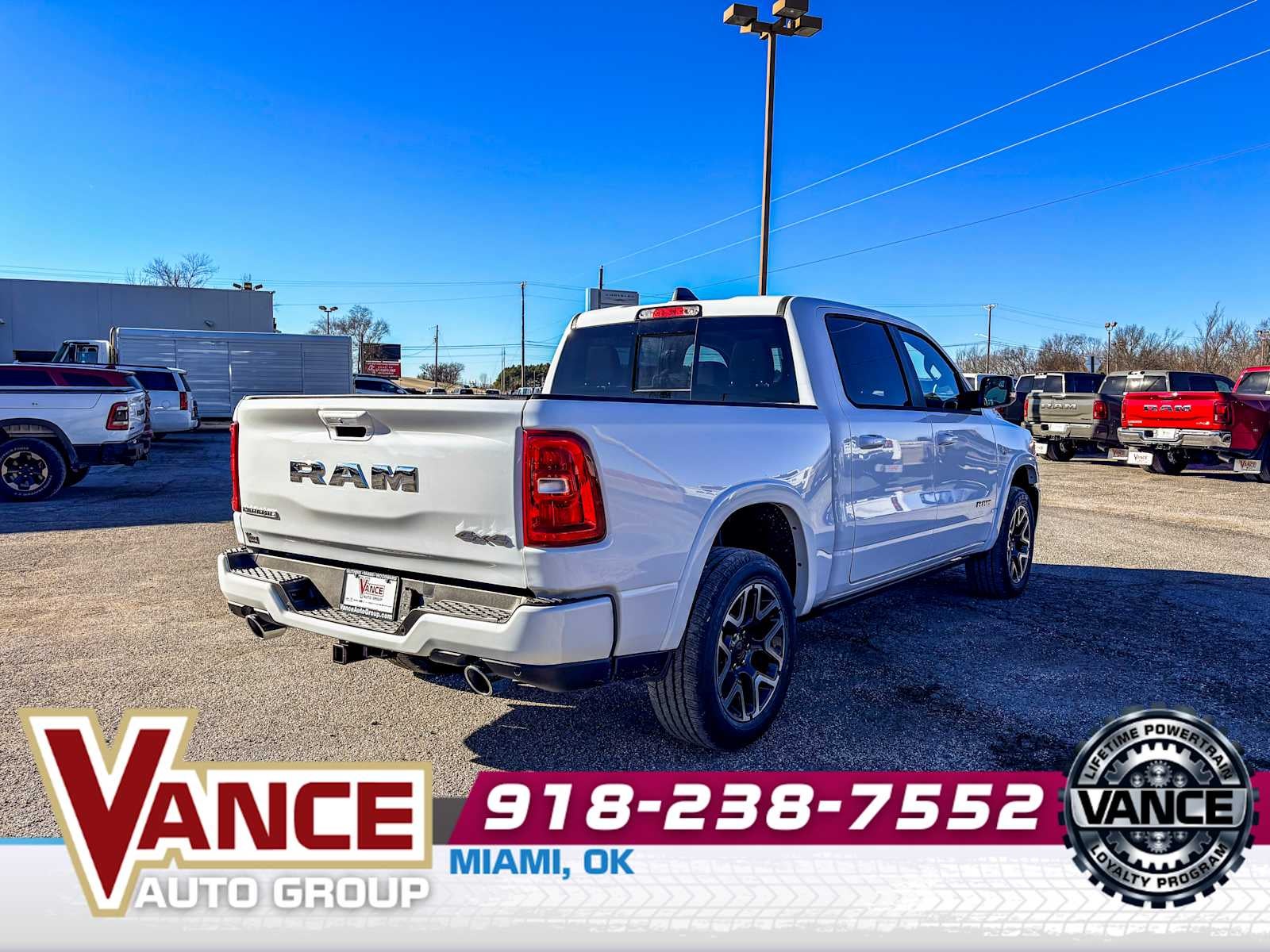 2026 RAM Ram 1500 RAM 1500 LARAMIE CREW CAB 4X4 5'7' BOX