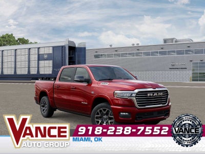 2026 RAM Ram 1500 RAM 1500 LARAMIE CREW CAB 4X4 5'7' BOX