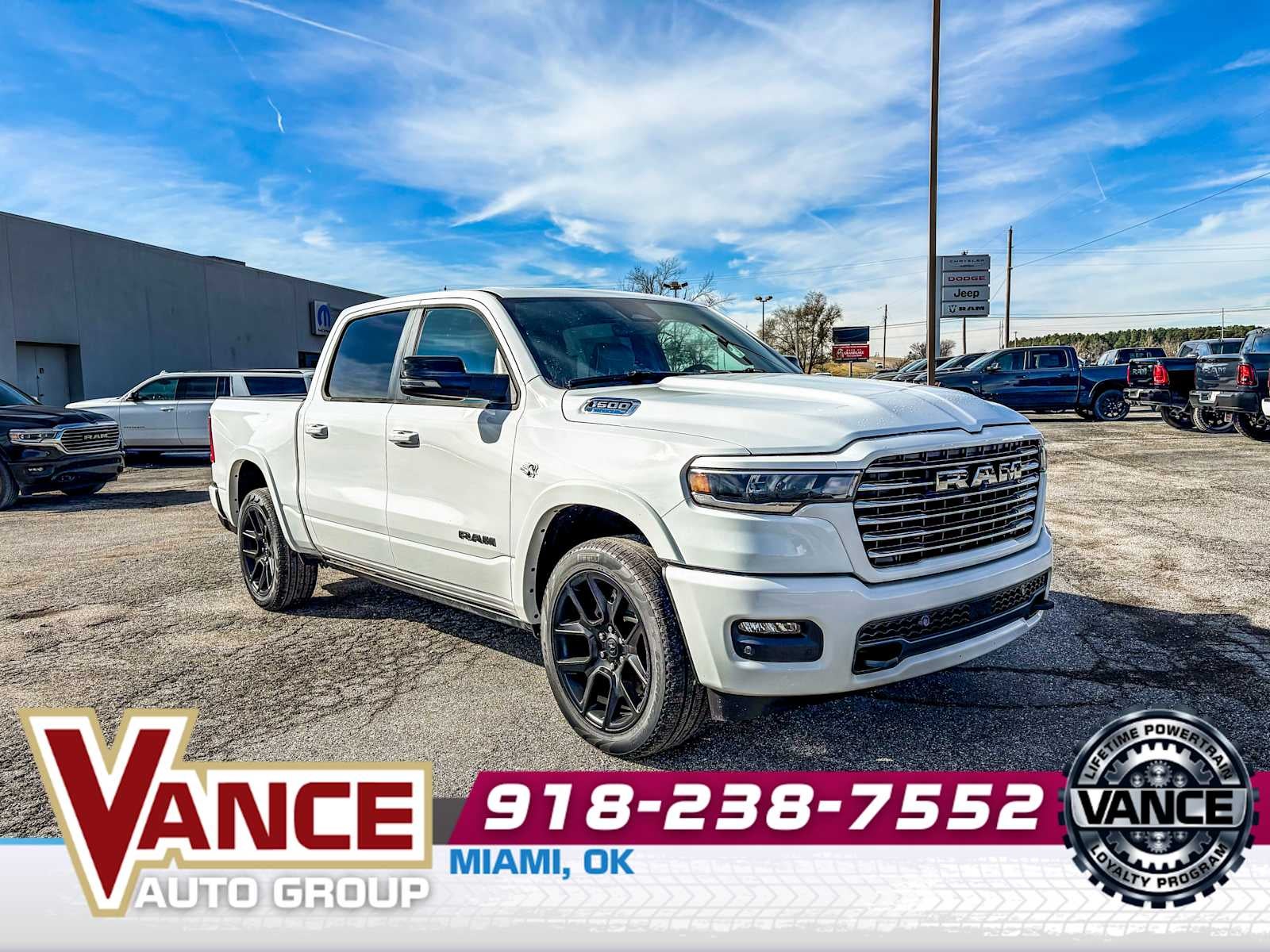2026 RAM Ram 1500 RAM 1500 LARAMIE CREW CAB 4X4 5'7' BOX