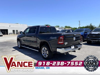 2020 RAM Ram 1500 Laramie Longhorn Crew Cab 4x4 5'7' Box