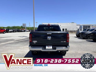 2020 RAM Ram 1500 Laramie Longhorn Crew Cab 4x4 5'7' Box