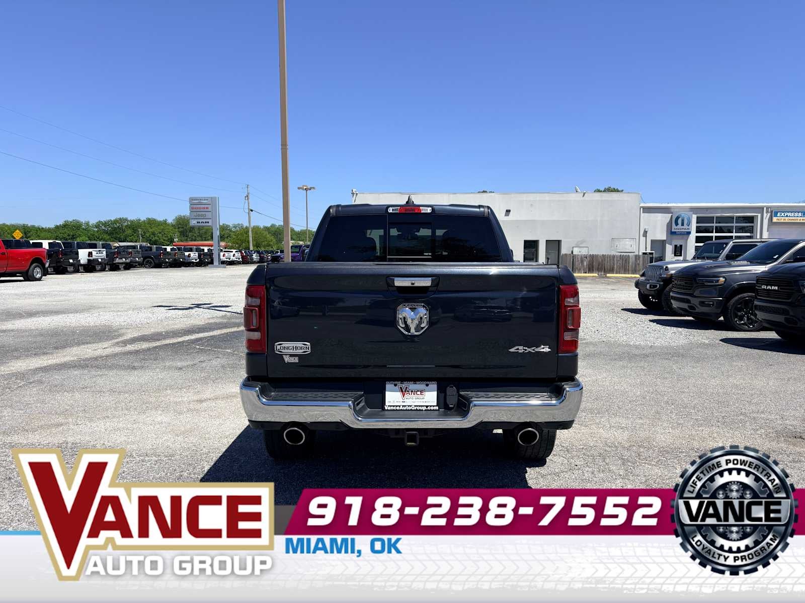 2020 RAM Ram 1500 Laramie Longhorn Crew Cab 4x4 5'7' Box