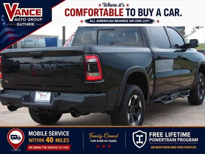 2021 RAM Ram 1500 Rebel Crew Cab 4x4 5'7' Box