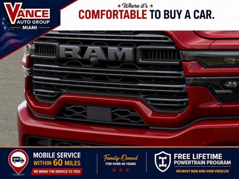 2027 RAM Ram 3500 RAM 3500 LARAMIE MEGA CAB 4X4 6'4' BOX