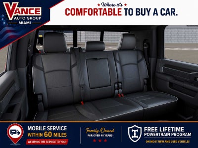 2027 RAM Ram 3500 RAM 3500 LARAMIE MEGA CAB 4X4 6'4' BOX