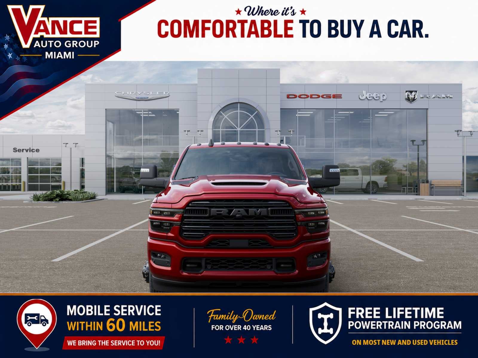 2027 RAM 3500 RAM 3500 LARAMIE MEGA CAB 4X4 6'4' BOX