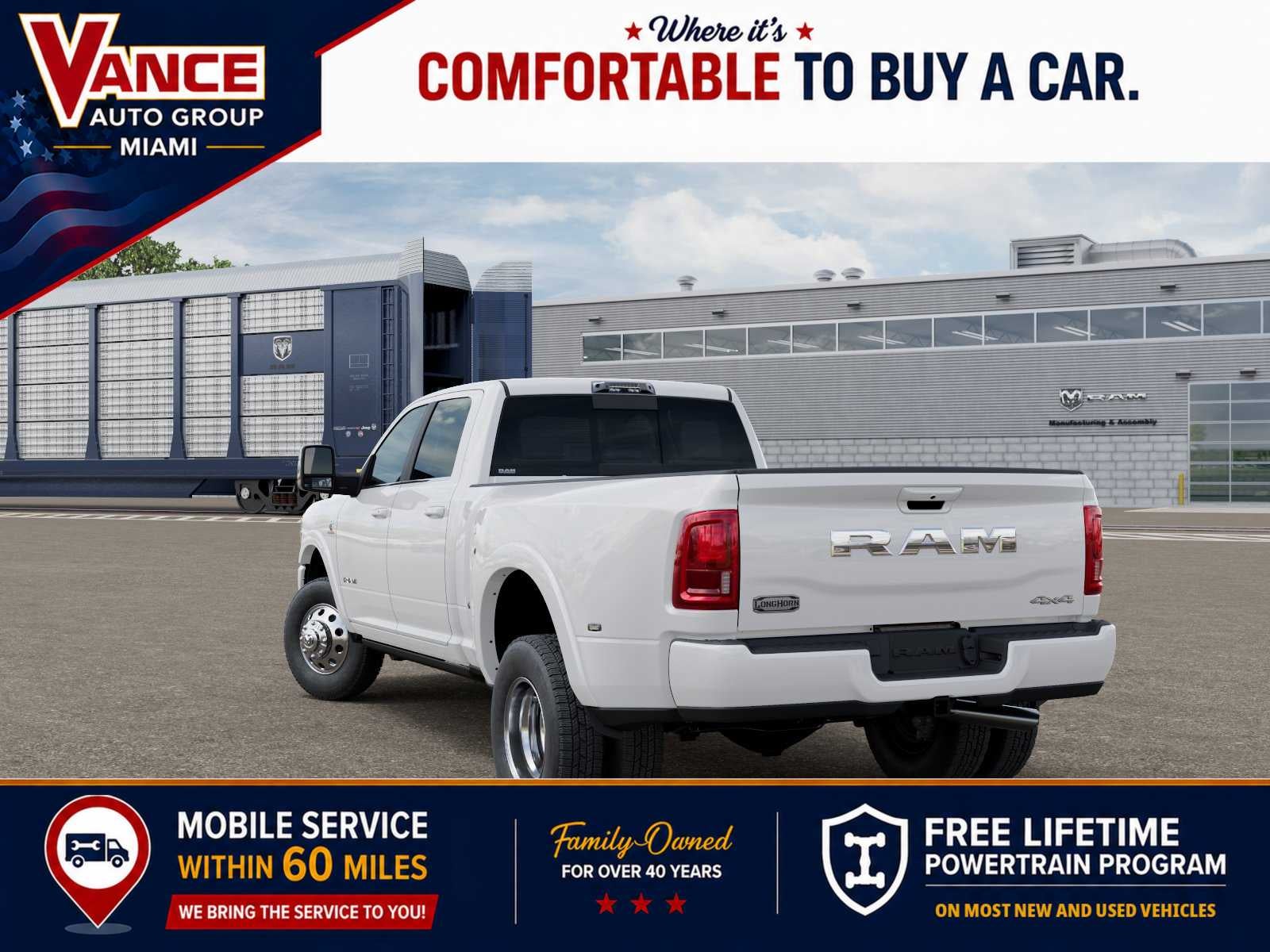 2027 RAM Ram 3500 RAM 3500 LIMITED LONGHORN CREW CAB 4X4 8' BOX