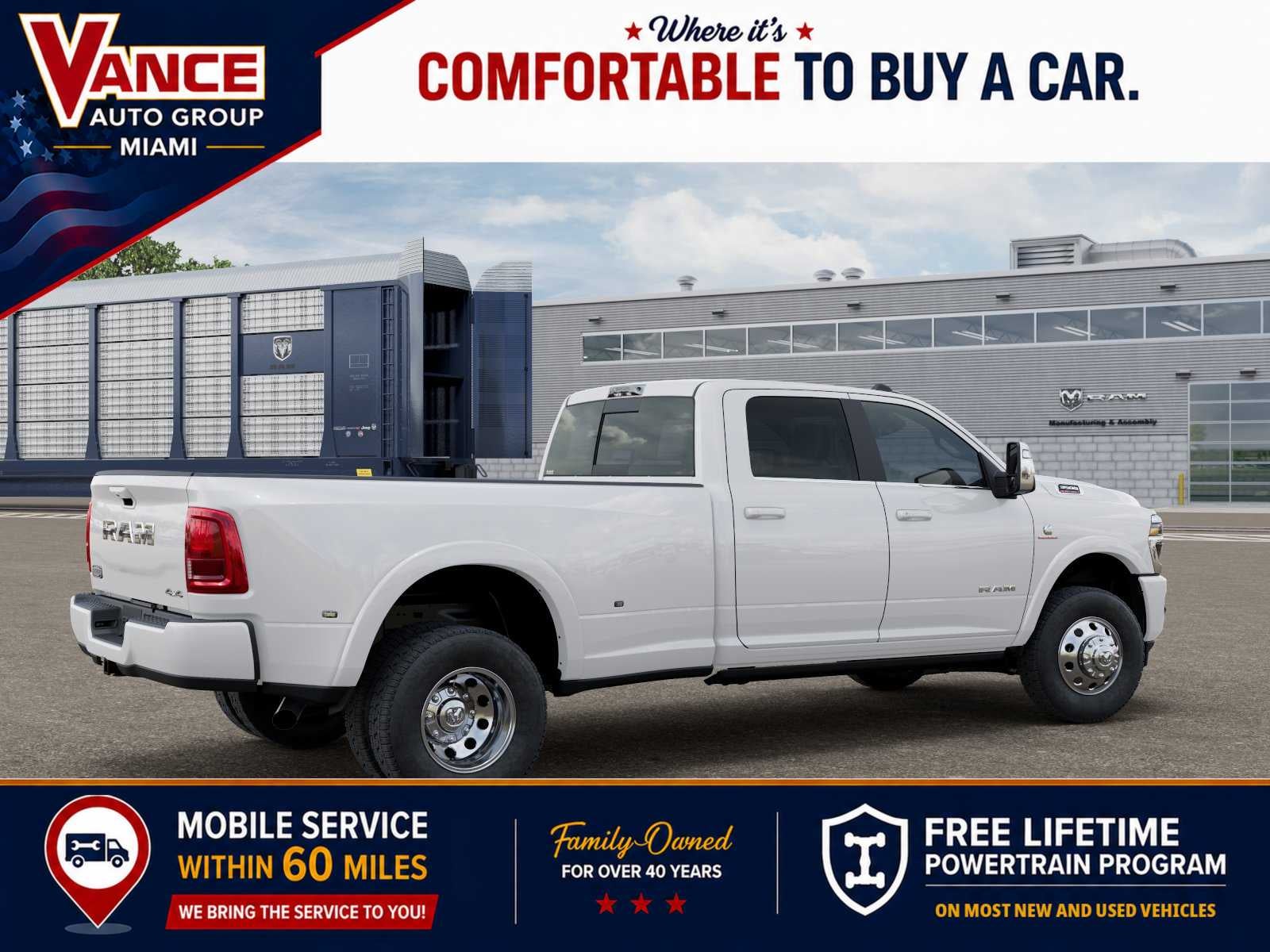 2027 RAM Ram 3500 RAM 3500 LIMITED LONGHORN CREW CAB 4X4 8' BOX