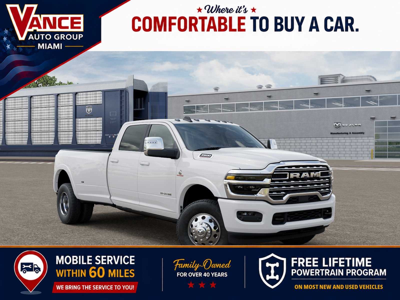 2027 RAM Ram 3500 RAM 3500 LIMITED LONGHORN CREW CAB 4X4 8' BOX
