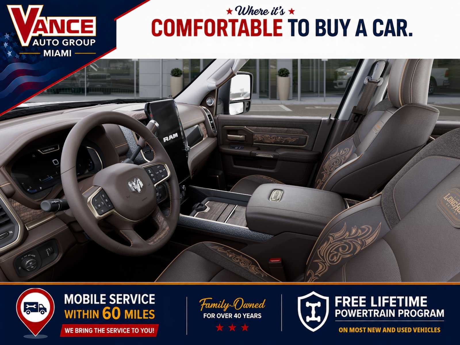2027 RAM Ram 3500 RAM 3500 LIMITED LONGHORN CREW CAB 4X4 8' BOX