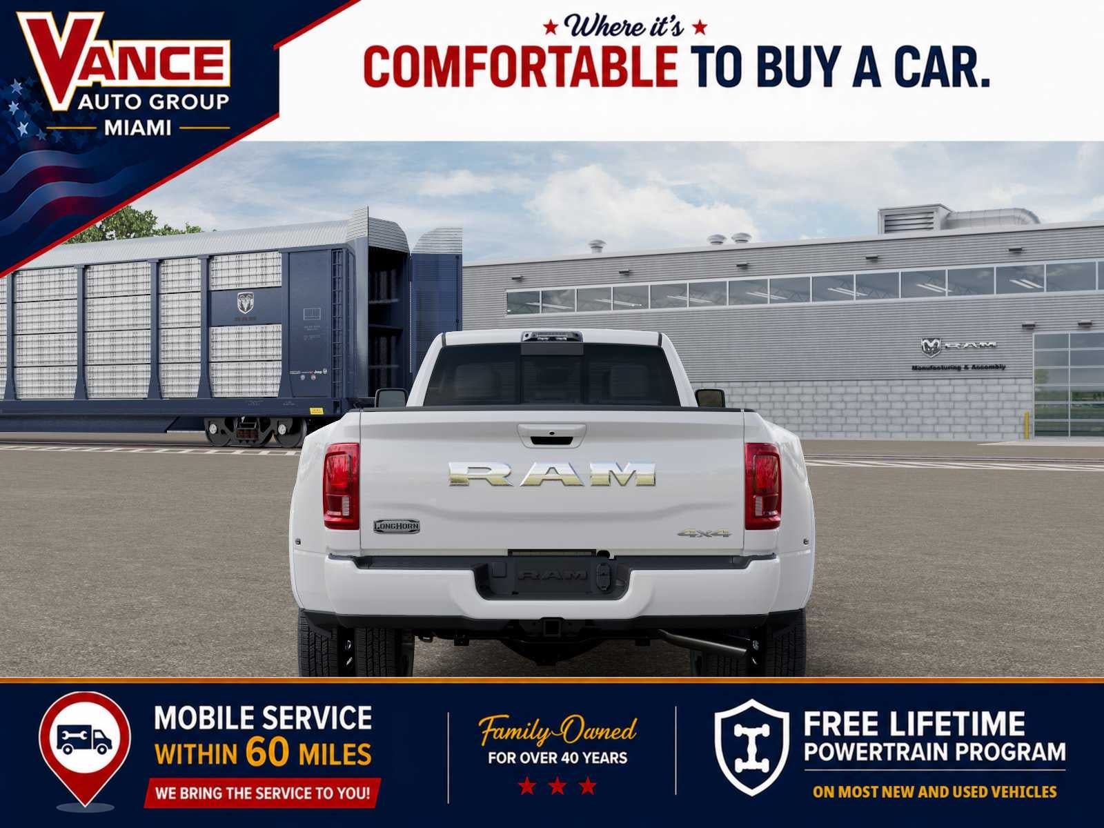 2027 RAM Ram 3500 RAM 3500 LIMITED LONGHORN CREW CAB 4X4 8' BOX