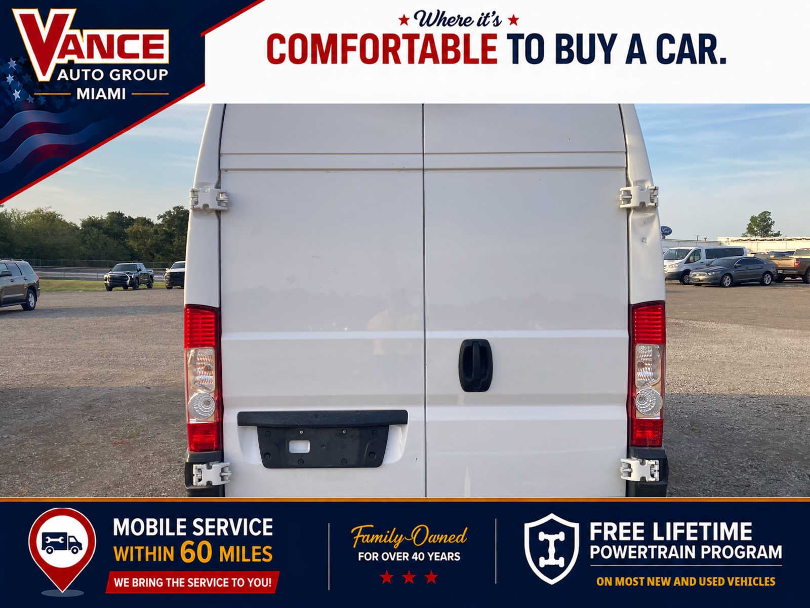 2023 RAM ProMaster 2500 Cargo Van High Roof 159' WB